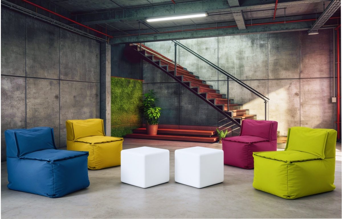 bunte loungesessel mieten
