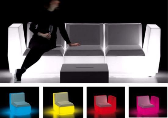 Summer Lounge für Outdoor Events - led outdoor sofa mieten led outdoor sofa mieten