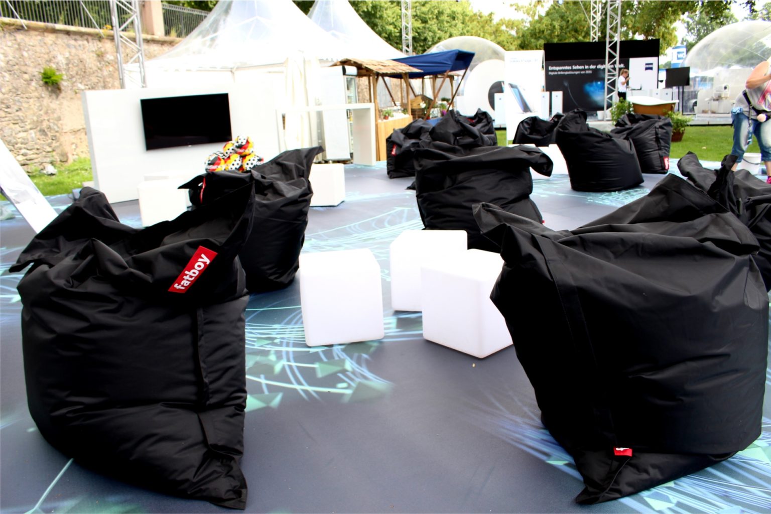 Lounge-Mietmöbel | Sitzsack beim Verleih mieten